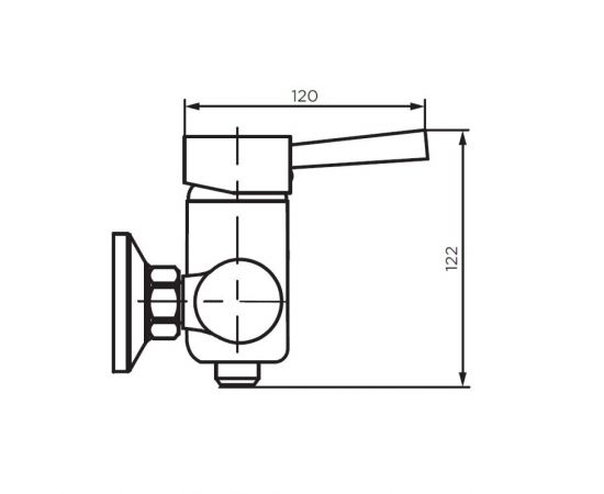 Смеситель для душа Dorff Logic  new D3020000SS_, изображение 3