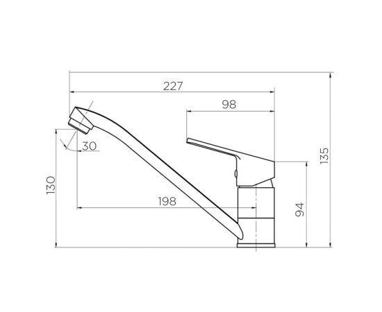 Смеситель для кухни Dorff Norma D1012000_, изображение 8