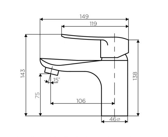 Смеситель для раковины Dorff Ultra D5002100_, изображение 8