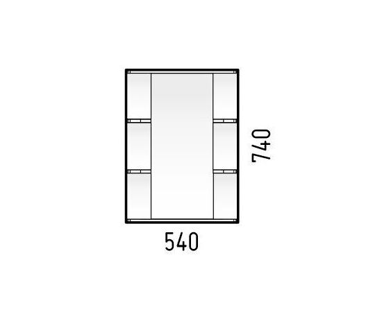 Зеркало-шкаф Corozo Орион 55-2_, изображение 5