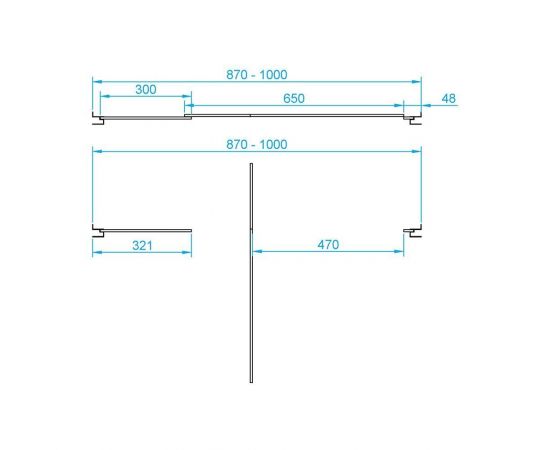 Душевая дверь RGW PA-02B NEW 90 прозрачное_, изображение 4