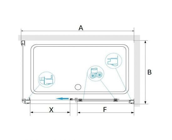 Душевой уголок RGW Passage PA-245B 410824580-14_, изображение 2