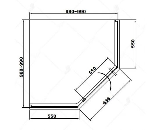 Душевой уголок RGW Stilvoll SV-81G 32328100-16_, изображение 4