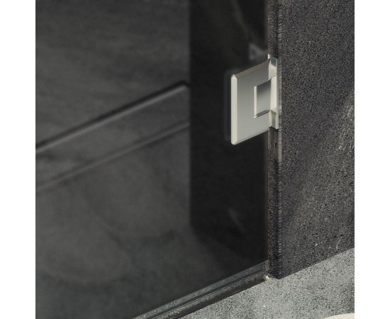 Душевая дверь MaybahGlass MGD-528-4 на петлях 1950х905 матовый графит_, изображение 2