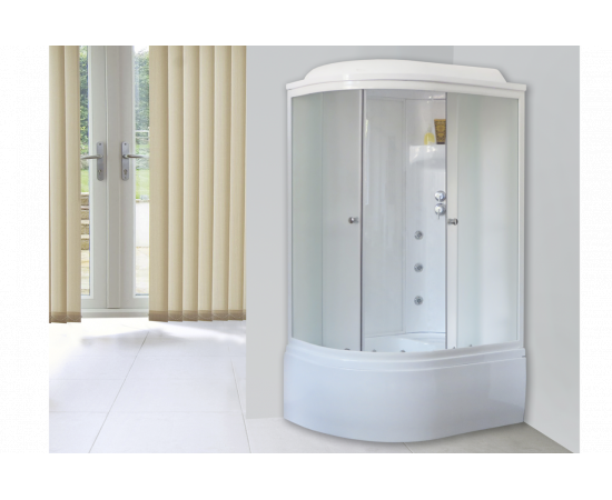 Душевая кабина Royal Bath RB 8120BK3-WC, правая_, изображение 2