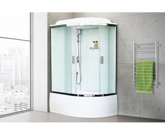 Душевая кабина Royal Bath  RB 8120BK5-WC-CH, левая_, изображение 2