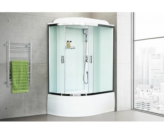 Душевая кабина Royal Bath  RB 8120BK5-WC-CH, правая_, изображение 2