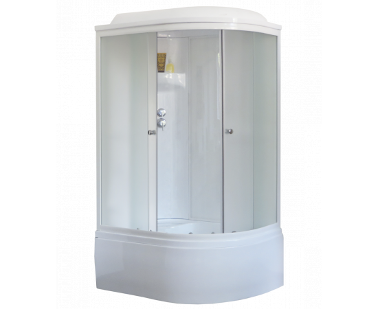 Душевая кабина Royal Bath RB 8120BK6-WC, левая_