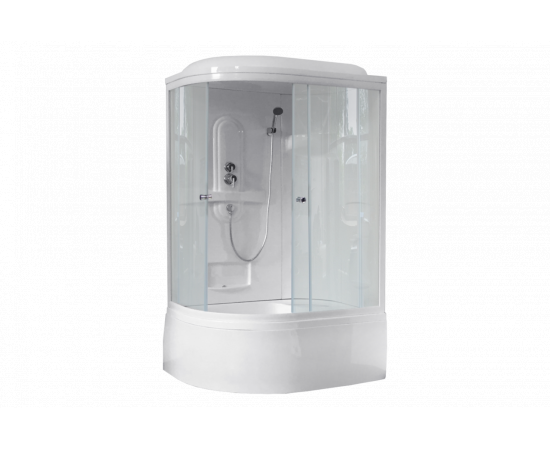 Душевая кабина Royal Bath 8120BK1-T (прозрачное) правая 120x80x217_