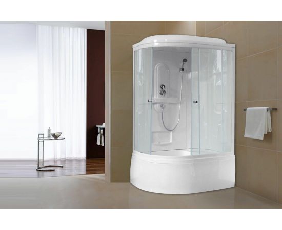 Душевая кабина Royal Bath 8120BK1-T (прозрачное) правая 120x80x217_, изображение 2