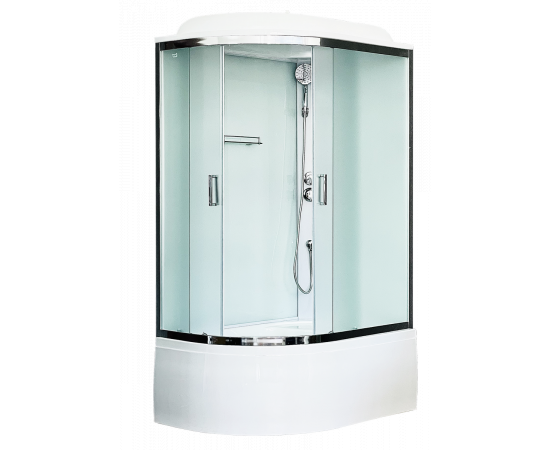 Душевая кабина Royal Bath  RB 8120BK5-WC-CH, правая_