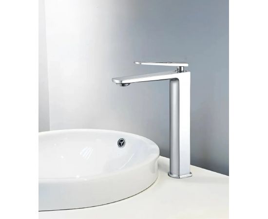 Смеситель BOCH MANN CHIKA XL BM8590 для раковины высокий хром_