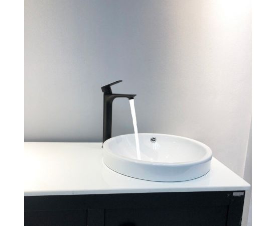 Смеситель BOCH MANN DORIS XLB BM8599 для раковины черный высокий_, изображение 2