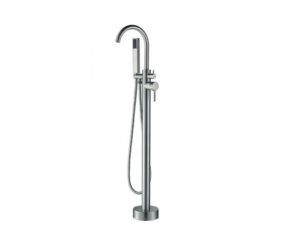 Смеситель для отдельностоящей ванны BOCH MANN BRAIES Brush Nickel BM8922 матовый никель_