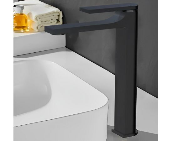 Смеситель BOCH MANN LUGANO B XL BM9630 для раковины черный высокий_, изображение 2
