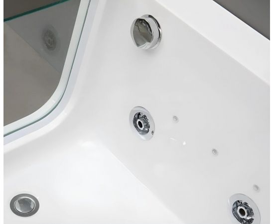Ванна акриловая гидромассажная Ceruttispa C-494-17R 1700x800x580_, изображение 5