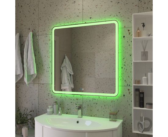 Зеркало с функцией памяти CEZARES CZR-SPC-MC-800-800-RGB-TCH_, изображение 4