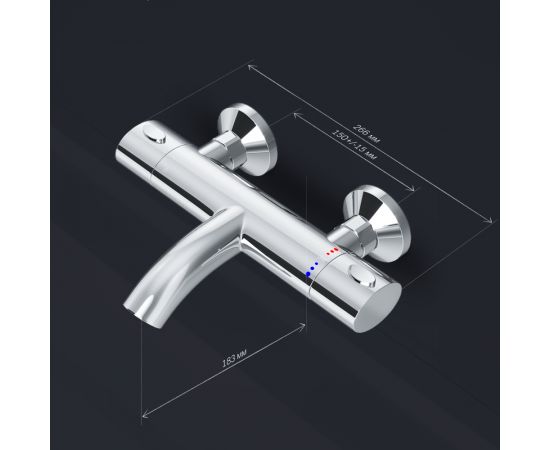 Смеситель для ванны и душа AM.PM Sense F7550064_, изображение 8