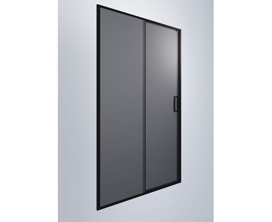 Душевая дверь Timo TD-150/03GR-6 раздвижная 1950х1500 стекло графит 6 мм_