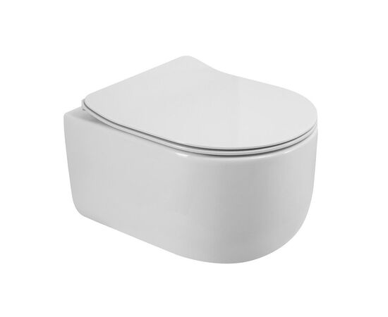 Унитаз подвесной безободковый BelBagno SOFT-TOR BB084CH-TOR/BB2034SC_