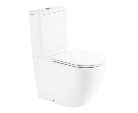 Унитаз-компакт безободковый BelBagno SFERA-R BB2141CPR/BB870SC_