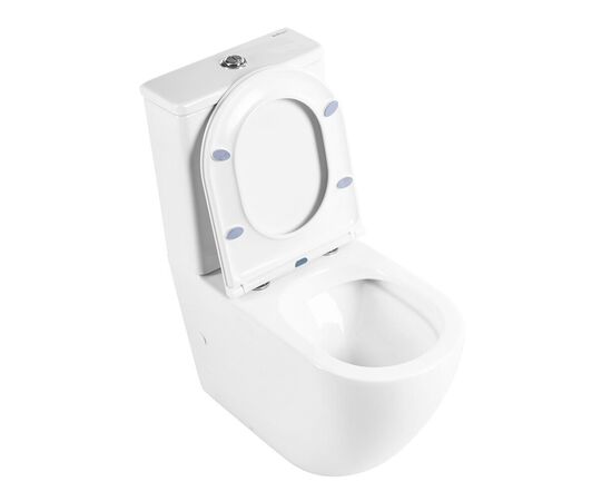 Унитаз-компакт безободковый BelBagno SFERA-R BB2141CPR/BB870SC_, изображение 5