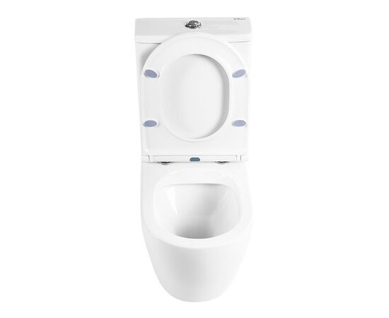 Унитаз-компакт безободковый BelBagno SFERA-R BB2141CPR/BB870SC_, изображение 6