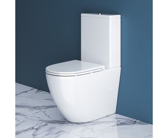 Унитаз-компакт безободковый BelBagno SFERA-R BB2141CPR/BB870SC_, изображение 8