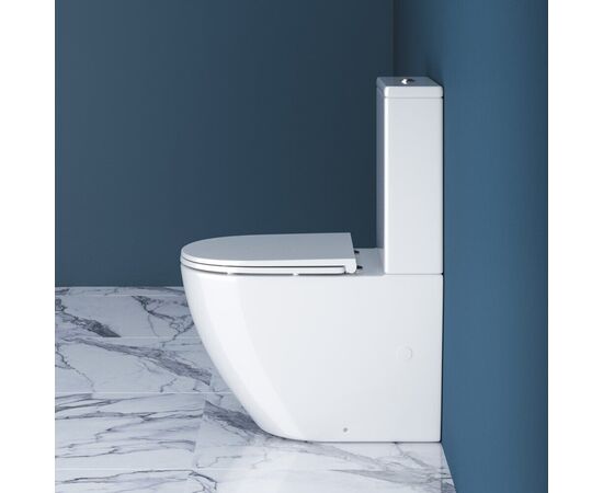 Унитаз-компакт безободковый BelBagno SFERA-R BB2141CPR/BB870SC_, изображение 9