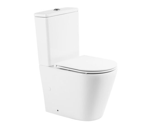 Унитаз-компакт безободковый BelBagno FLAY-R BB2149CPR/BB870SC_