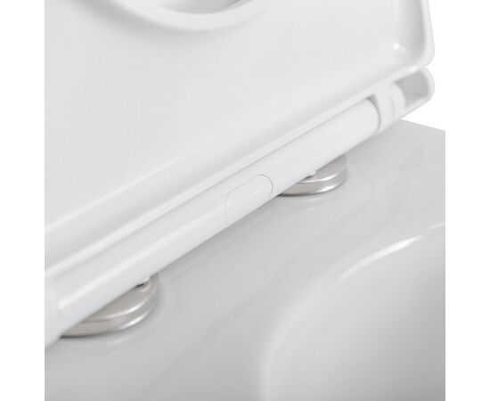 Унитаз-моноблок BelBagno TRE-TOR со смывом Торнадо с сиденьем дюропласт soft close P-trap BB673CP-MN-TOR/SC_, изображение 7