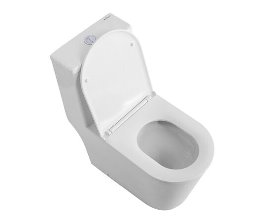 Унитаз-моноблок BelBagno TRE-TOR со смывом Торнадо с сиденьем дюропласт soft close P-trap BB673CP-MN-TOR/SC_, изображение 4