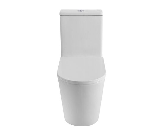 Унитаз-моноблок BelBagno TRE-TOR со смывом Торнадо с сиденьем дюропласт soft close P-trap BB673CP-MN-TOR/SC_