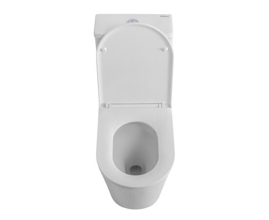 Унитаз-моноблок BelBagno TRE-TOR со смывом Торнадо с сиденьем дюропласт soft close P-trap BB673CP-MN-TOR/SC_, изображение 3