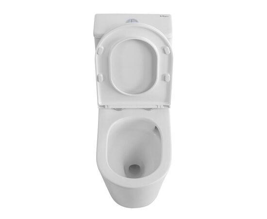 Унитаз-моноблок BelBagno TRE-TOR со смывом Торнадо с сиденьем дюропласт soft close P-trap BB673CP-MN-TOR/SC_, изображение 5