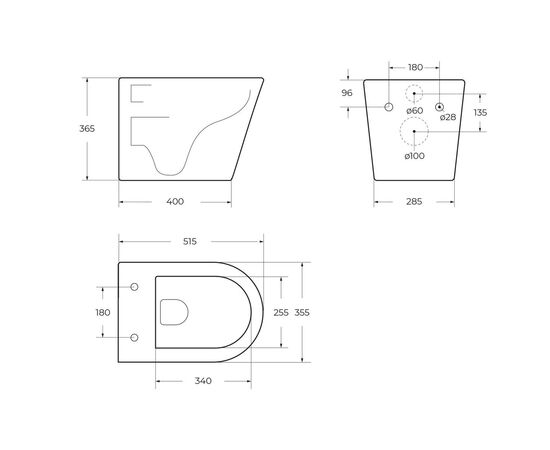 Унитаз подвесной безободковый BelBagno FLAY-R BB053CHR/BB870SC_, изображение 7