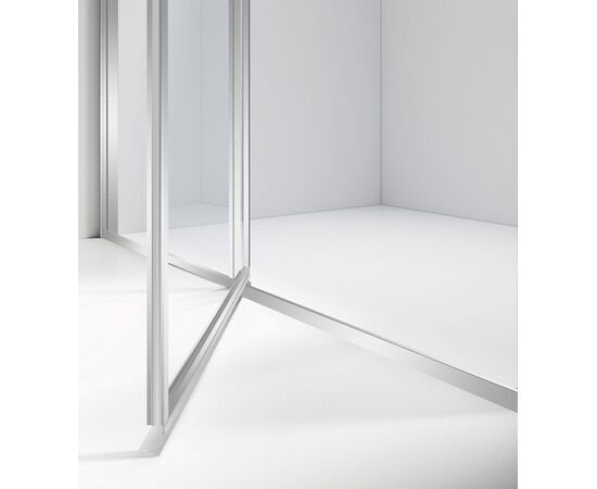 Душевой уголок Vincea Slim 8mm VSR-4SLP9012CL 1200х900 хром стекло прозрачное, Размер: 90х120, Профиль: Хром_, изображение 3