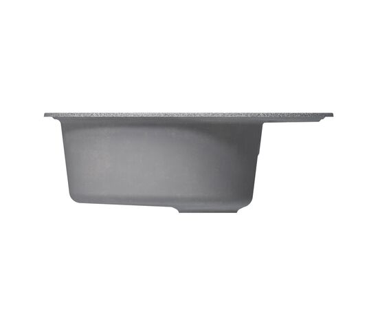 Мойка MIXLINE ML-GM17 из искусственного камня цвет темно-серый 58х47 см_, изображение 3