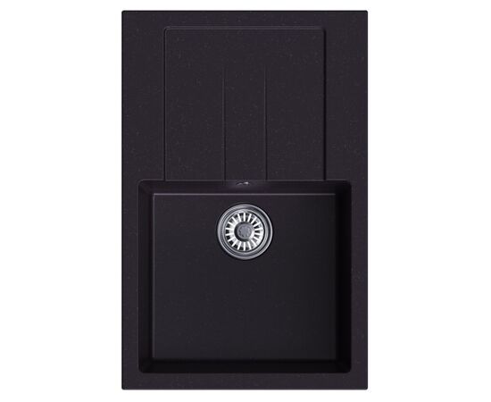 Мойка MIXLINE из искусственного камня цвет шоколад 77х50 см_, изображение 2