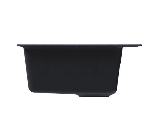 Мойка MIXLINE ML-GM14 из искусственного камня цвет антрацит 42х50 см_, изображение 3