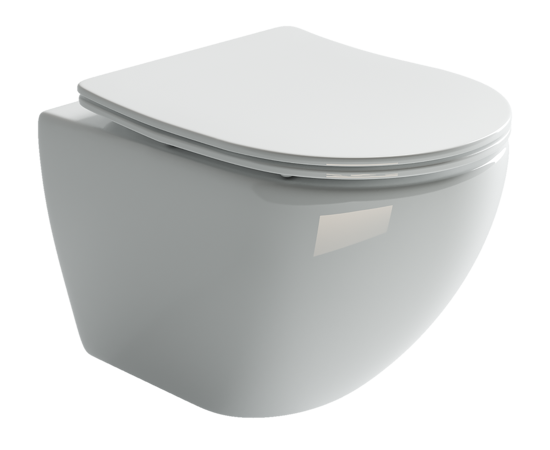 Подвесной унитаз Ceramicanova Metropol Rimless CN4002_