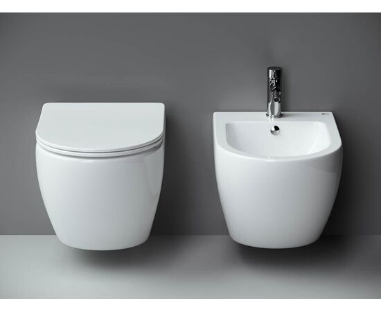 Подвесной унитаз Ceramicanova Metropol Rimless CN4002_, изображение 9