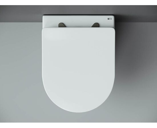 Подвесной унитаз Ceramicanova Metropol Rimless CN4002_, изображение 4
