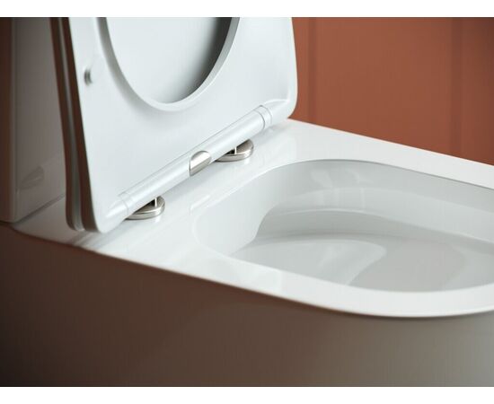 Напольный пристенный унитаз Ceramicanova Highlight Rimless CN1802_, изображение 7