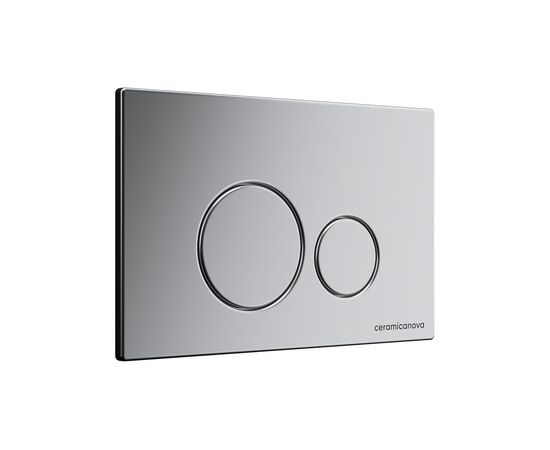 Сет 4 в 1 Ceramicanova унитаз Metropol Rimless инсталляция с кнопкой Round цвет хром матовый CN4002_1001M_1000_, изображение 13