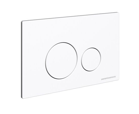 Сет 4 в 1 Ceramicanova унитаз Metropol Rimless инсталляция с кнопкой Round цвет белый CN4002_1001W_1000_, изображение 14