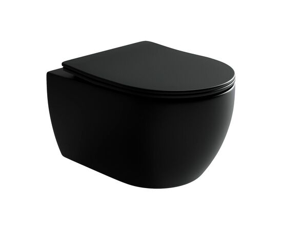 Подвесной унитаз Ceramicanova PLAY Rimless CN3001MB_