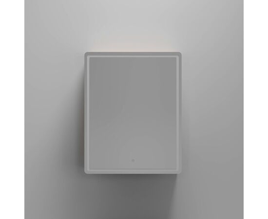 Зеркальный шкаф для ванной комнаты SANCOS Mirror 590x150х740 мм с LED подсветкой дуб галифакс натуральный MI60EG_, изображение 3