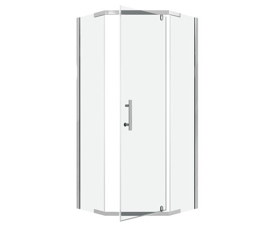 Душевое ограждение Niagara Eco NG-1010-14D 100х100х190 см_, изображение 2