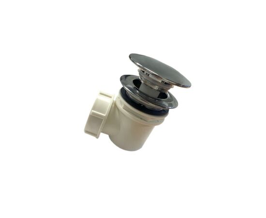 Сифон для поддона Triton 1 1/2" 50/60 хром клик-клак_